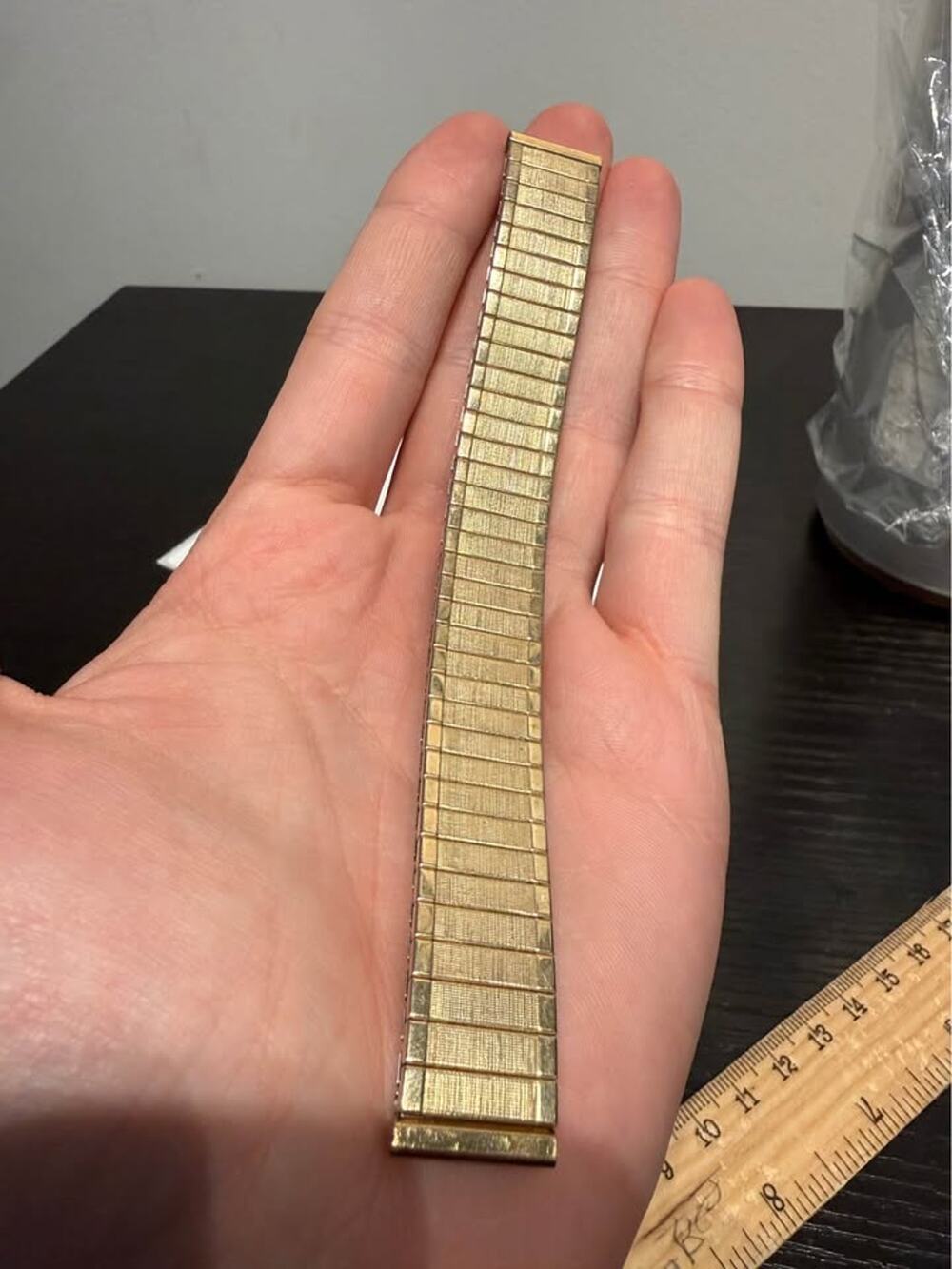 1950s Speidel 10k Gold Filled Expansion Vintage Watch Band 15mm. C155